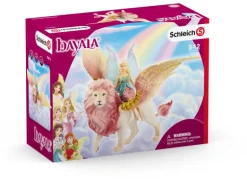 Schleich bayala® Elfe auf geflügeltem Löwe