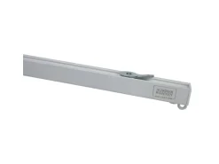 Schöner Wohnen Aluminium-Vorhangschienenset Emilia 1-läufig 160 cm Weiß-Matt