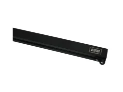 Schöner Wohnen Aluminium-Vorhangschienenset Emilia 1-läufig 200 cm Schwarz-Matt