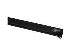 Schöner Wohnen Aluminium-Vorhangschienenset Emilia 1-läufig 230 cm Schwarz-Matt