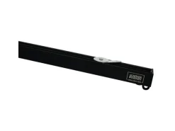 Schöner Wohnen Aluminium-Vorhangschienenset Emilia 1-läufig 160 cm Schwarz-Matt