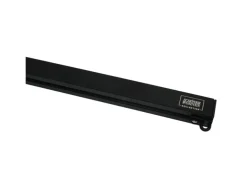 Schöner Wohnen Aluminium-Vorhangschienenset Emilia 1-läufig 160 cm Schwarz-Matt