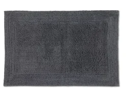 Schöner Wohnen Badteppich Bahamas 67 cm x 110 cm Bordüre Anthrazit