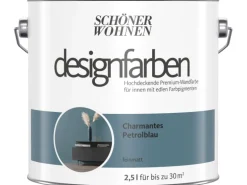 Schöner Wohnen Designfarben Charmantes Petrolblau 2,5 l