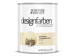 Schöner Wohnen Designfarben Belebendes Champagnercreme 1 l