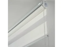 Schöner Wohnen Doppelrollo Tilda 80 cm x 210 cm Weiß