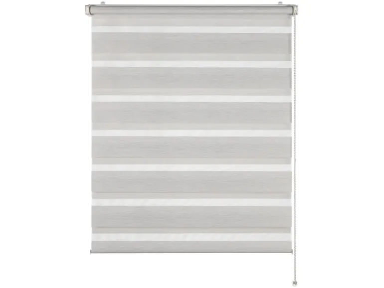 Schöner Wohnen Doppelrollo Tilda Struktur 75 cm x 150 cm Hellbeige