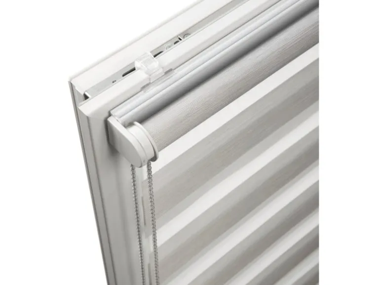 Schöner Wohnen Doppelrollo Tilda Struktur 75 cm x 150 cm Hellbeige