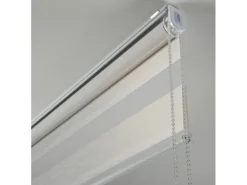 Schöner Wohnen Doppelrollo Tilda Struktur 75 cm x 150 cm Hellbeige
