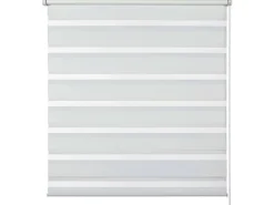 Schöner Wohnen Doppelrollo Tilda 90 cm x 150 cm Weiß