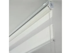 Schöner Wohnen Doppelrollo Tilda 90 cm x 150 cm Weiß
