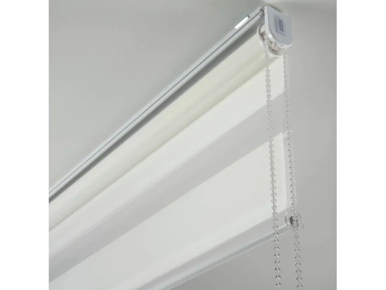 Schöner Wohnen Doppelrollo Tilda 90 cm x 150 cm Weiß
