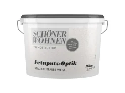 Schöner Wohnen Feinputz-Optik fein Weiß 16 kg