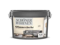 Schöner Wohnen Glimmerfarbe Light Beige 2,5 l