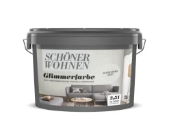 Schöner Wohnen GlimmerfarbeSilvershine Grey 2,5 l