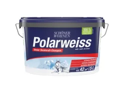 Schöner Wohnen Innen- und Wandfarbe Polarweiss Matt 5 l