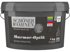 Schöner Wohnen Marmor-Optik Effektspachtel abtönbar 1 l