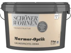 Schöner Wohnen Marmor-Optik Grundspachtel Crema 5 kg