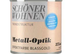 Schöner Wohnen Metall-Optik glänzend Blassgold 375 ml