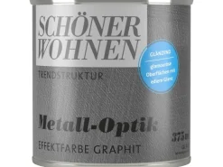 Schöner Wohnen Metall-Optik glänzend Graphit 375 ml