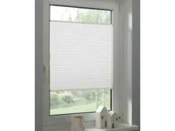 Schöner Wohnen Plissee Marla 80 cm x 220 cm Weiß