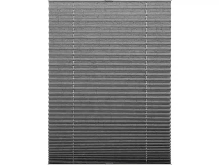 Schöner Wohnen Plissee Milla 80 cm x 220 cm Grau