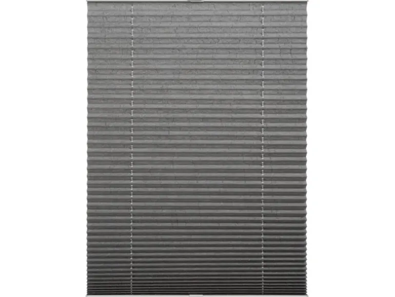 Schöner Wohnen Plissee Milla 120 cm x 130 cm Grau