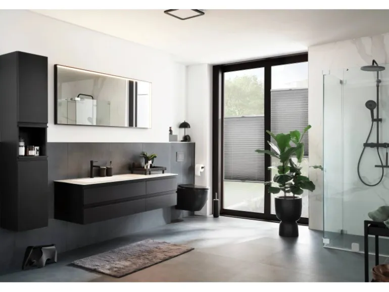 Schöner Wohnen Plissee Milla 50 cm x 130 cm Grau