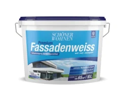 Schöner Wohnen Premium Fassadenweiss Weiß Matt 10 l