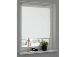 Schöner Wohnen Tageslicht-Rollo Tizia 75 cm x 150 cm Weiß