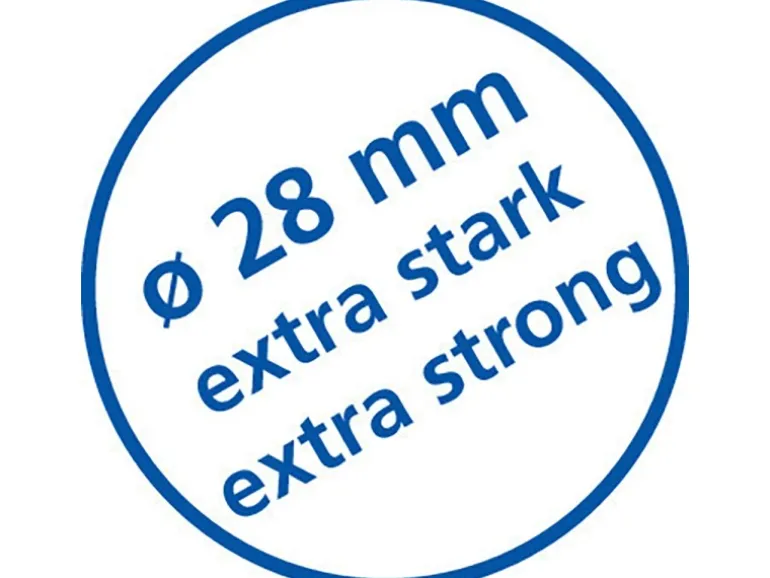 Schöner Wohnen Teleskop-Duschvorhangstange Obleon 110 - 185 cm Chrom