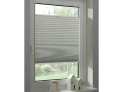 Schöner Wohnen Thermo-Plissee Ella 80 cm x 130 cm Weiß