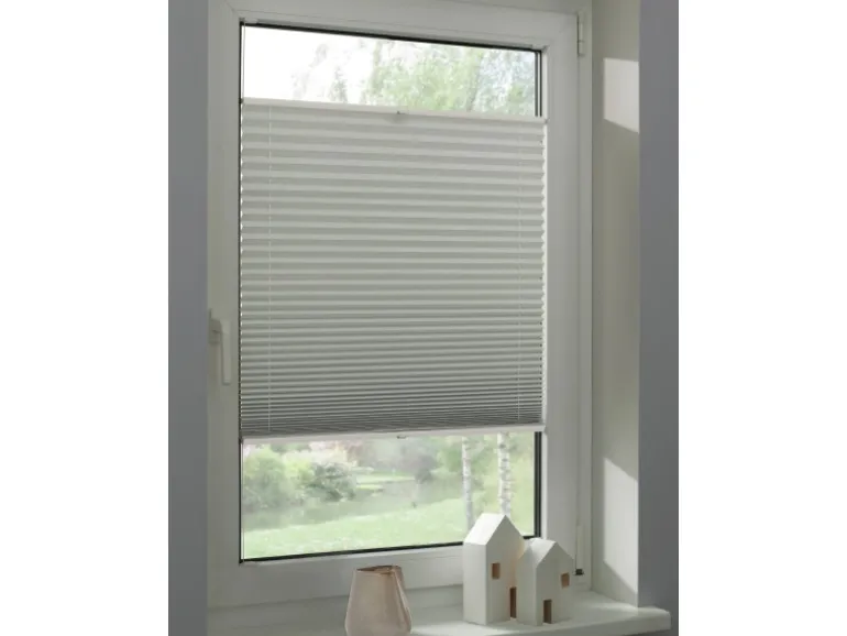 Schöner Wohnen Thermo-Plissee Ella 50 cm x 130 cm Weiß