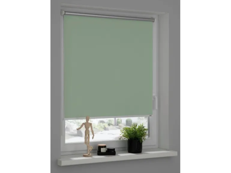 Schöner Wohnen Thermo-Rollo Martha 80 cm x 210 cm Grün