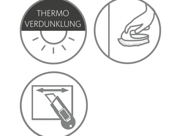 Schöner Wohnen Thermo-Rollo Martha 80 cm x 210 cm Grün