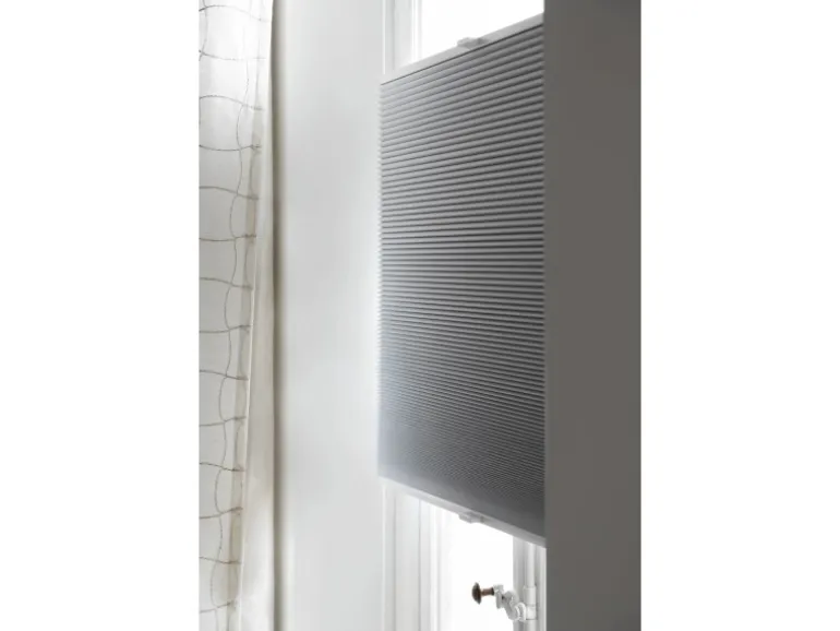 Schöner Wohnen Thermo-Wabenplissee Sina 90 cm x 130 cm Grau