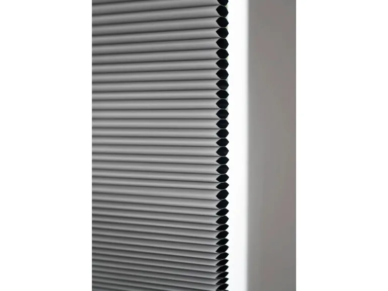 Schöner Wohnen Thermo-Wabenplissee Sina 90 cm x 130 cm Grau
