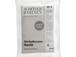 Schöner Wohnen Trendstruktur Sichtbeton-Optik Kreativfolie