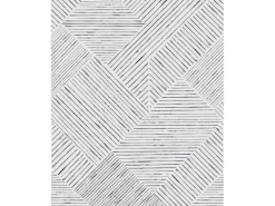 Schöner Wohnen Vliestapete New Delight Streifen Schwarz-Weiß 270 x 212 cm FSC®