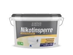 Schöner Wohnen Wandfarbe Weiß Matt "Nikotinsperre" 5 l
