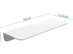 Schütte Duschablage Selbstklebend Weiß