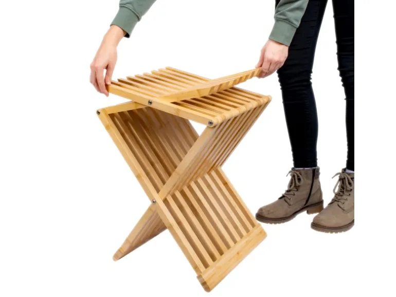 Schulte Badhocker Klappbar Bambus FSC®