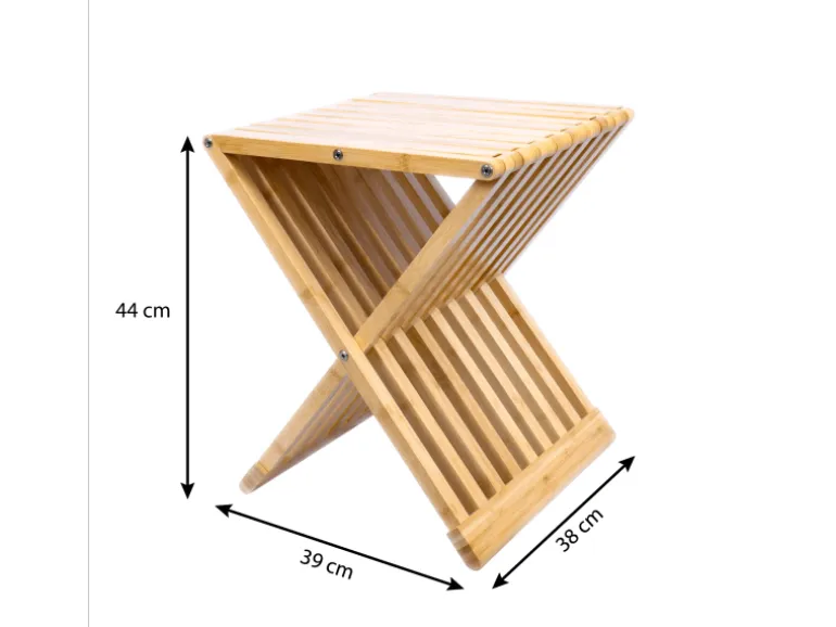 Schulte Badhocker Klappbar Bambus FSC®