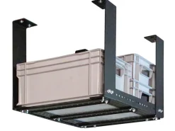 Schulte Deckenregal 1er 60,5 cm x 43,5 cm x 37,5 cm Schwarz