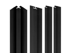 Schulte ExpressPlus DecoDesign Profilset Mattschwarz 210 cm
