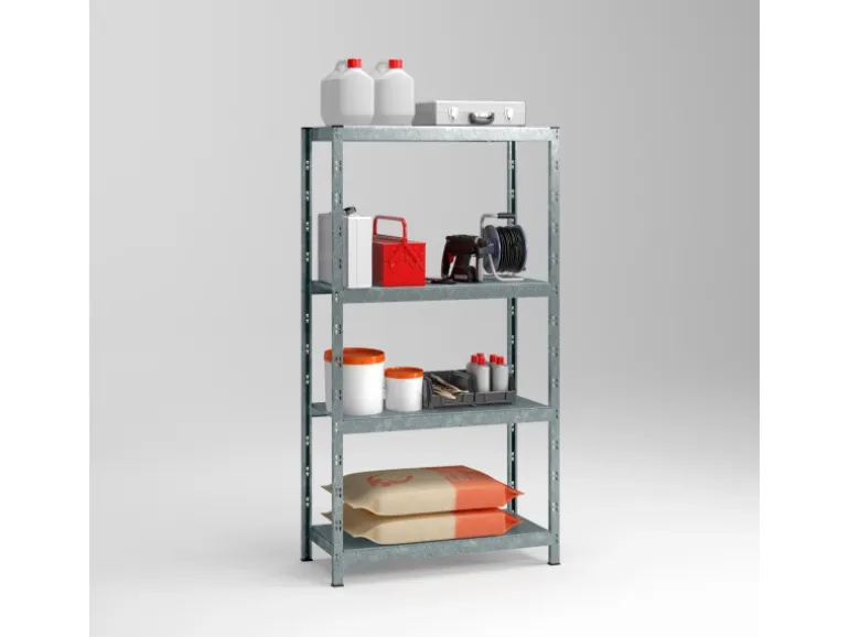 Schulte Profi-Steck-Grundregal 195 cm x 100 cm x 35 cm Verzinkt