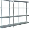 Schulte Set 1 Steckregal und 2 Anbauregale Verzinkt 180 cm x 260 x 50 cm
