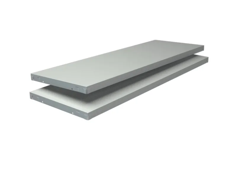 Schulte Steck-Anbauregal 250 cm x 100 cm x 50 cm Weiß