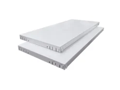 Schulte Steck-Grund- und 2 x Anbauregale 200 cm x 280 cm x 50 cm Weiß