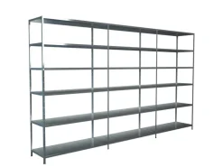 Schulte Steck-Grund-/Anbauregale 230 cm x 260 cm x 35 cm Verzinkt